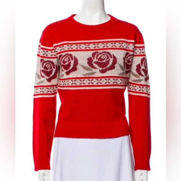 Rouje Sweaters - Rouje red sweater circa 2020, size 36 (small)